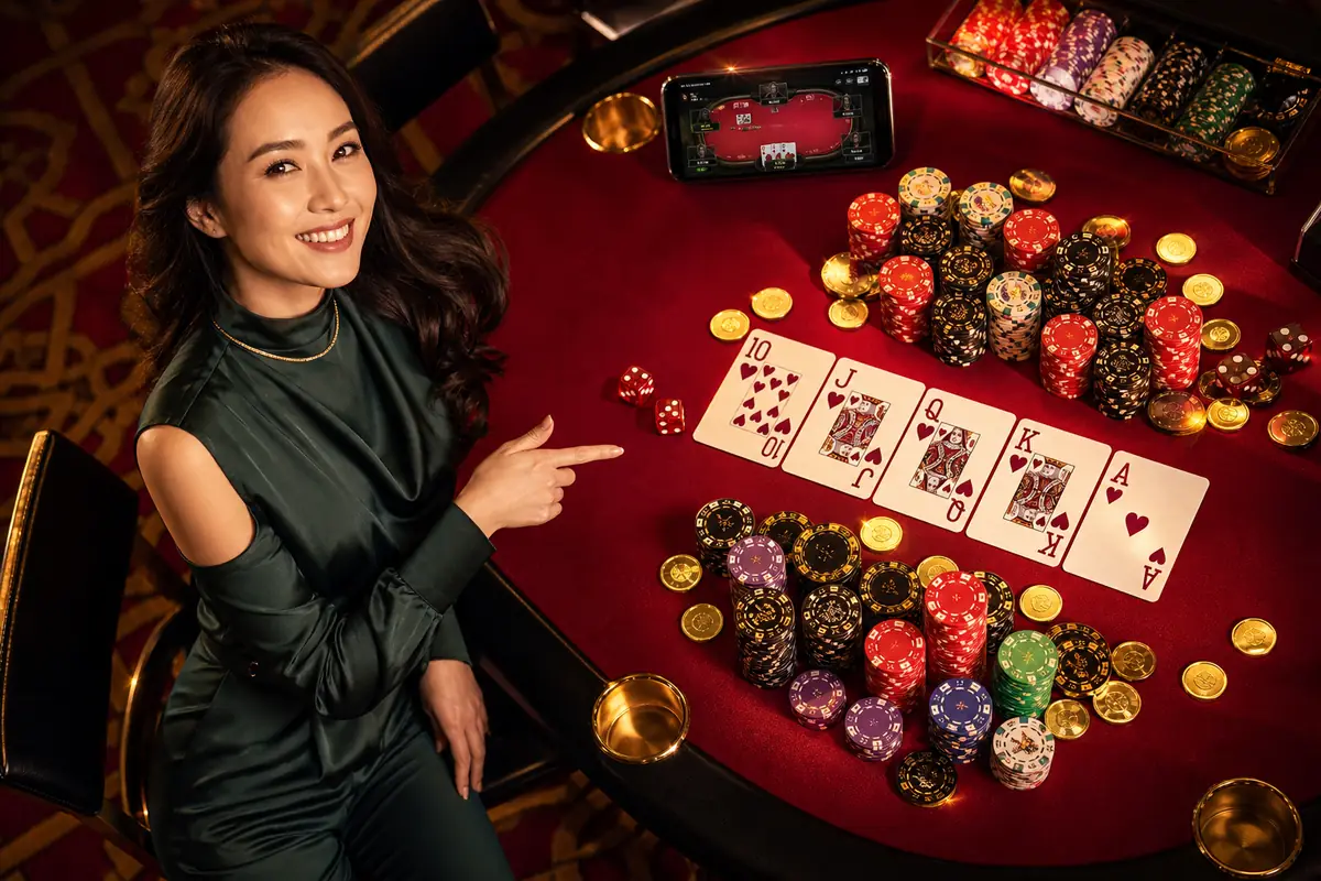 mm7 Live Dealer Baccarat ကစားပုံ